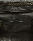 Black Leather Briefcase by Coach