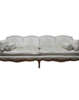 Vintage Silk Damask Sofa