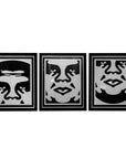 Set of Three Signed Shepard Fairey Prints of Andre The Giant