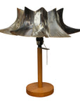 Vintage Horn Lampshade Table Lamp