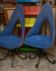 6 Vintage Mid Century Antarenni Chairs