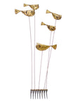 Vintage Kinetic Fish Sculpture Attributed to Willem DeGroot