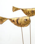 Vintage Kinetic Fish Sculpture Attributed to Willem DeGroot