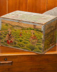 Antique Tin Lined Tea Box