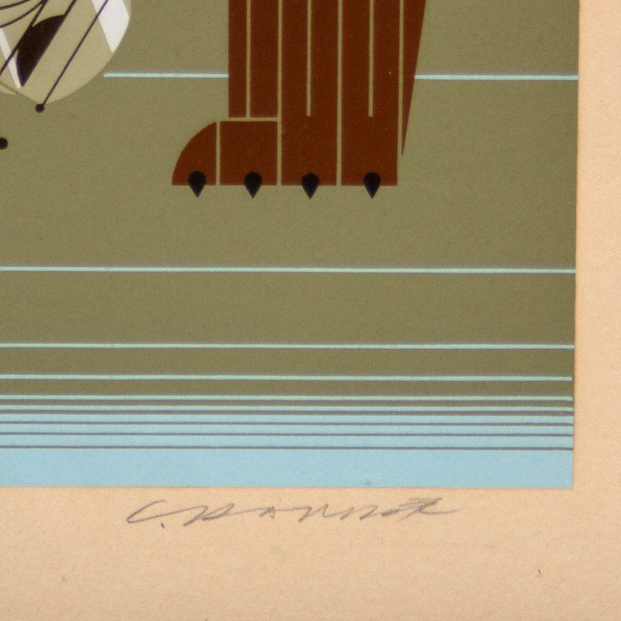 Vintage Signed Charley Harper Serigraph