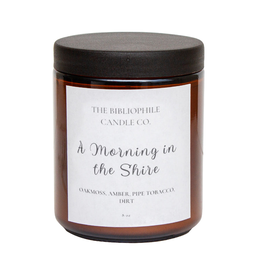 The Bibliophile Candle Co. "A Morning in the Shire" 8oz Candle