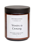 The Bibliophile Candle Co. "Winter is Coming" 8oz Candle